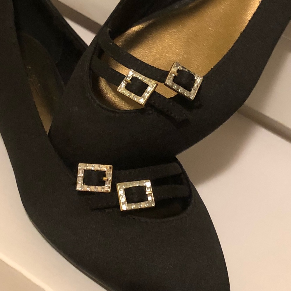 Loft black satin flats - Picture 5 of 6